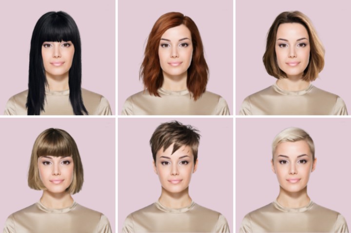 Aplicación cabello virtuales