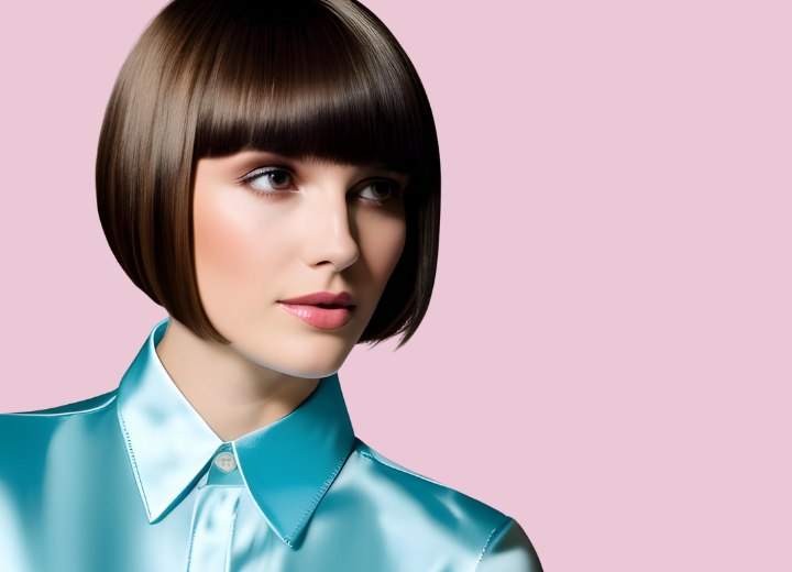 Corte de cabello bob corto