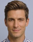 Peinado para hombre con tupé