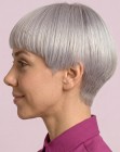 Corte de tazón rubio platino