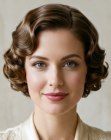 Corte de cabello corto de los años 1930
