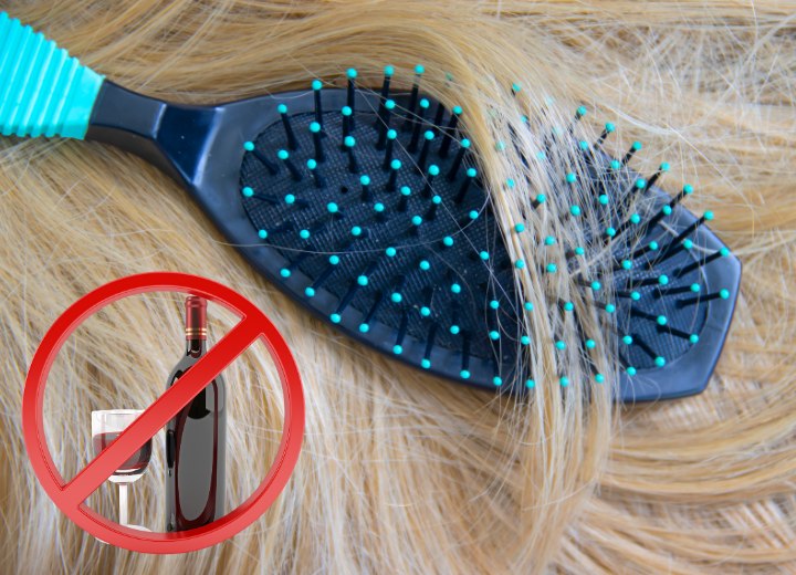 El cabello y el impacto del alcohol