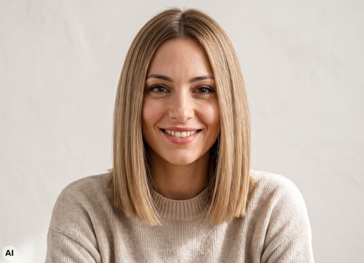 Corte para cabello de poca densidad