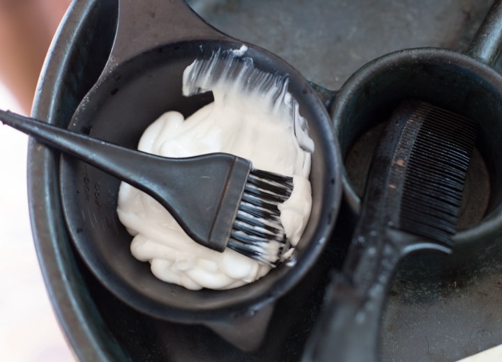 Cuenco para colorear el cabello