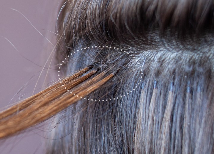 Extensiones de queratina